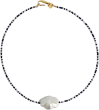 Bead Baroque Necklace Accessories Jewellery Bracelets Chain Bracelets Gold Blue Billie