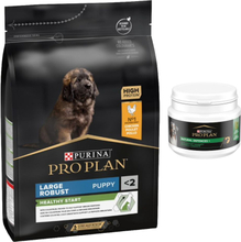 PURINA PRO PLAN 3 kg / 7 kg + Adult & Senior Supplement 67 g gratis! - Large Robust Puppy Healthy Start 3 kg