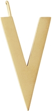 Design Letters Archetype Charm 30 mm Gold A-Z V