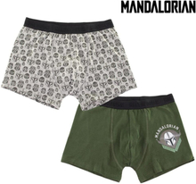 Boxershorts til mænd The Mandalorian Multifarvet (2 stk) L/XL