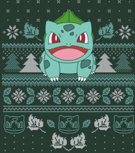 Pokémon Deck The Halls Unisex Weihnachtspullover – Grün - XL