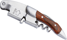 Cilio - Legno servitørkniv i stål/tre med 3 funksjoner