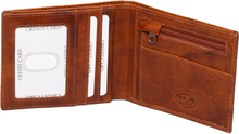 Samuel plånbok i skinn, Cognac