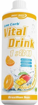Low Carb Vital Drink 1000ml Brazilian Sun