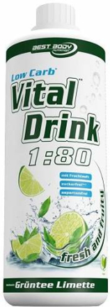 Low Carb Vital Drink 1000ml Green Tea Lime
