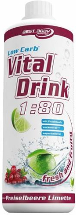 Low Carb Vital Drink 1000ml Lingonberry Lime
