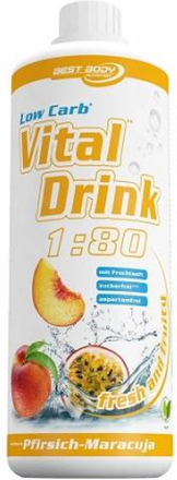 Low Carb Vital Drink 1000ml Peach Passionfruit