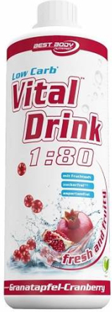 Low Carb Vital Drink 1000ml Pomegranate Cranberry