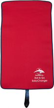 Konfidence verschoningsmat Roll & Go 70 cm neopreen rood