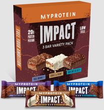 Impact Protein Bar Variety Pack - 3 x 64g