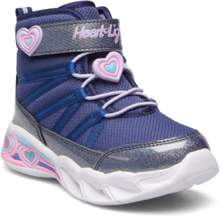 Girls Sweetheart Light - Love To Shine High-top Sneakers Purple Skechers