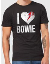 David Bowie I Love Bowie Men's T-Shirt - Black - S - Black