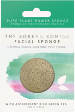 Korean Konjac Sponge Premium Facial Puff Green Tea