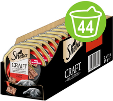 Sheba Craft Collection Schale 44 x 85 g - Pastete mit feinen Stückchen mit Geflügel