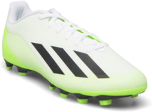 X Crazyfast.4 Fxg Shoes Sport Shoes Football Boots Hvit Adidas Performance*Betinget Tilbud
