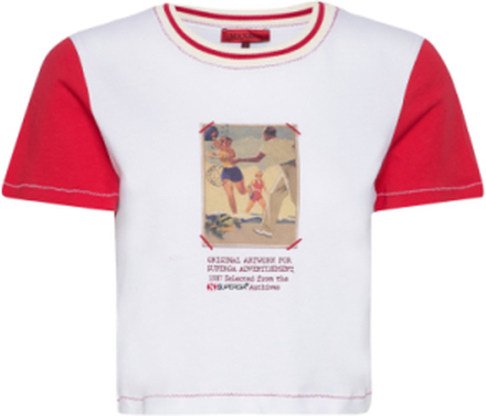 Grip T-shirts & Tops Short-sleeved Hvit Max&Co.*Betinget Tilbud