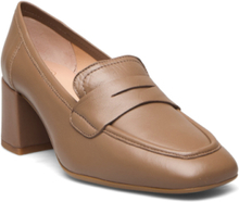 Mendons Shoes Heels Pumps Classic Beige UNISA*Betinget Tilbud