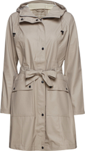 Raincoat Outerwear Rainwear Rain Coats Beige Ilse Jacobsen*Betinget Tilbud