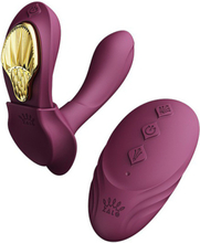 Zalo: Aya Wearable Vibrator with Remote control, lila