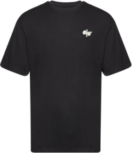 Dptennis Print T-Shirt Tops T-Kortærmet Skjorte Black Denim Project