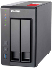 NAS-netværkslagring Qnap TS-251+-2G Grå