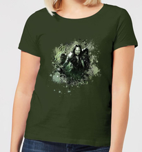 The Lord Of The Rings Aragorn Colour Splash Women's T-Shirt - Forest Green - S