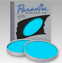 Paradise Aqua Makeup - Refill Size - 7 g - Light Blue Mehron Ansikts- och Kroppssmink