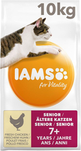IAMS for Vitality Ältere Katzen mit Frischem Huhn - Sparpaket: 2 x 10 kg