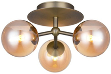 Halo Design Atom Trio Loftlampe Antique Brass 3xg9 Loftlamper