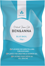Ben & Anna Bodycare Shower Gel Flakes Blue Basil