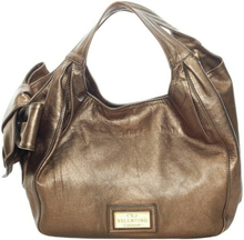 Pre-eide Bow Detail Leather Handbag