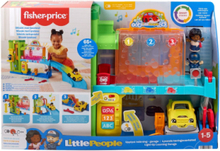 Little People Light-Up Learning Garage Toys Toy Cars & Vehicles Vehicle Garages Multi/patterned Fisher-Price