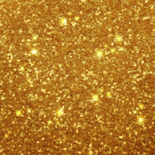 Ätbart glitter i Guld - Rainbow Dust