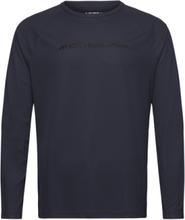 Evo Newport Osm Edye Ls Tee T-shirts Long-sleeved Marineblå Musto*Betinget Tilbud