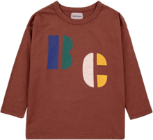 Multicolor B.c Long Sleeve T-Shirt T-shirts Long-sleeved T-shirts Brun Bobo Choses*Betinget Tilbud