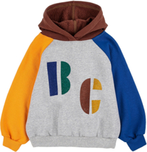 Multicolor B.c Hooded Sweatshirt Hettegenser Genser Grå Bobo Choses*Betinget Tilbud