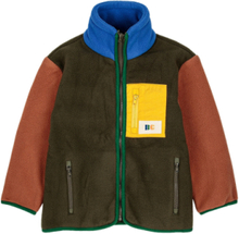 Color Block Polar Fleece Jacket Outerwear Fleece Outerwear Fleece Jackets Multi/patterned Bobo Choses
