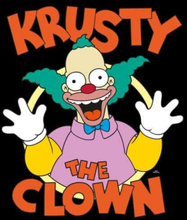 The Simpsons Krusty The Clown Women's Cropped Hoodie - Black - XS - Schwarz
