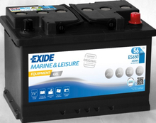 Batteri, ES650 EXIDE EQUIPMENT GEL