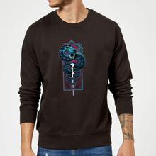 Harry Potter Nagini Neon Sweatshirt - Black - S