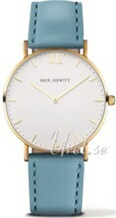 Paul Hewitt PH-6455165K Sailor Line Sølvfarvet/Læder Ø39 mm