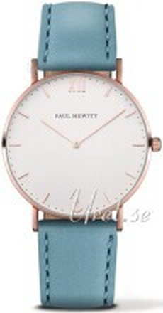 Paul Hewitt PH-6455208L Sailor Line Sølvfarvet/Læder Ø39 mm