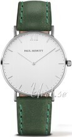 Paul Hewitt PH-6455249L Sailor Line Sølvfarvet/Læder Ø39 mm