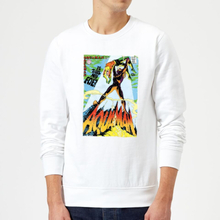 Justice League Aquaman Cover Sweatshirt - White - M