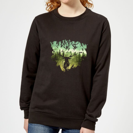 Harry Potter Patronus Lake Women's Sweatshirt - Black - XL