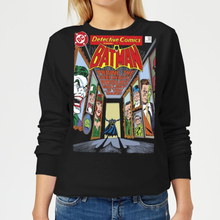 Batman The Dark Knight's Rogues Gallery Cover Women's Sweatshirt - Black - S - Black