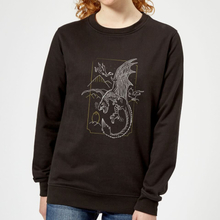 Harry Potter Hungarian Horntail Dragon Women's Sweatshirt - Black - XS