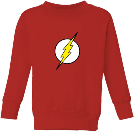 Justice League Flash Logo Kids' Sweatshirt - Red - 7-8 Years - Red