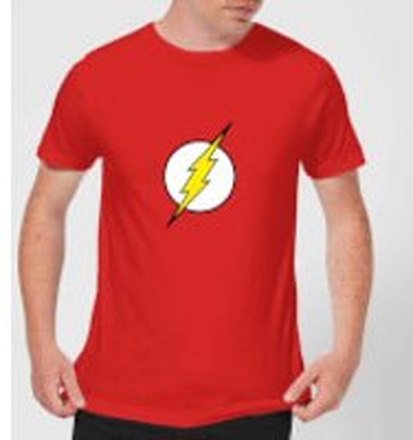 The Flash Core Distress Logo Men's T-Shirt - Red - L