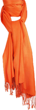 Oranje pashmina sjaal